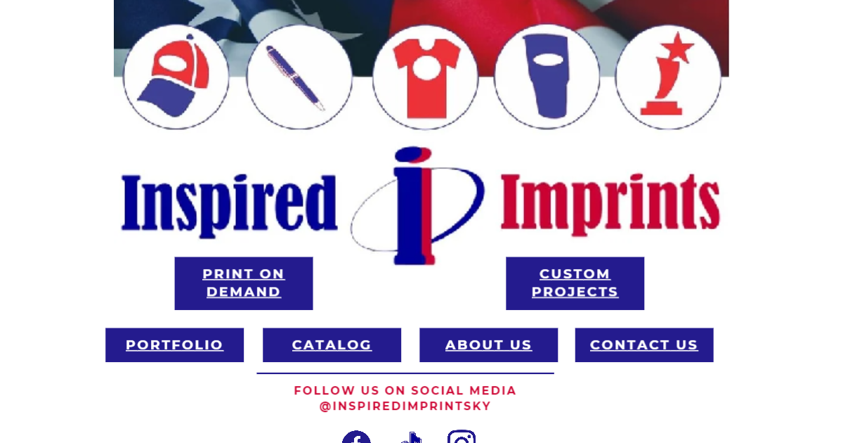 Inspired Imprints site